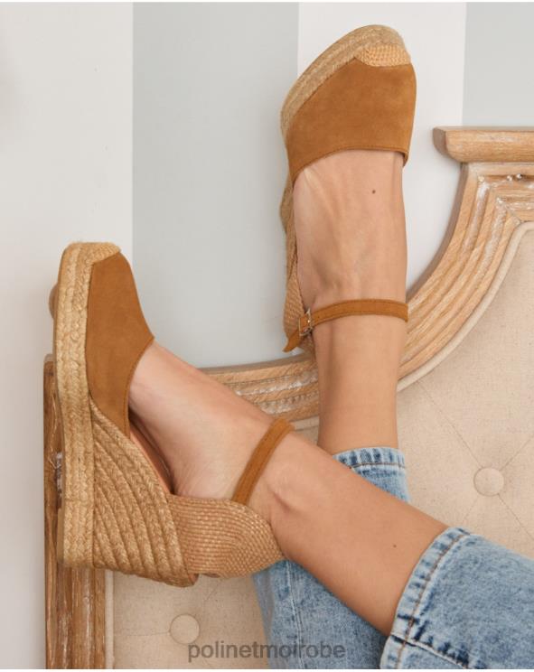 Polin et moi espadrilles compensées Fabrizia chameau 888X2480 chaussure