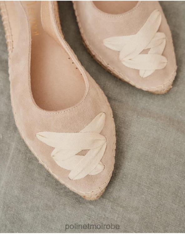 Polin et moi espadrilles croisées Mallory sable 888X2409 chaussure