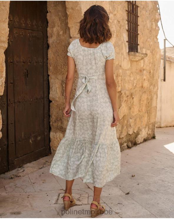 Polin et moi robe à fleurs Ines vert d\'eau 888X248 vêtements